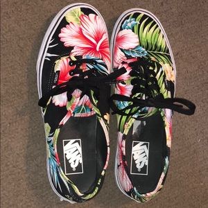 Floral Vans
